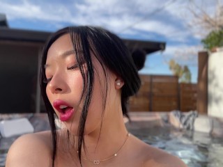 FREE FULL VIDEO Korean Girl Hot Tub Solo Masturbation