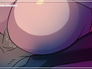 Nier automata 2b fucked in reverse cowgirl creampie