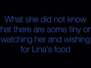 Giantess Lina: Vore, feet slave and ass slave (SFX EPIC)