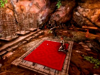 Moonlit Brothel Furry monster werewolf Girl knight anal sex