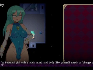 Mage Kanades Futanari Dungeon Quest [ Hentai Game PornPlay ] Ep.4 turned into a cum slave