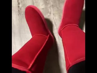 My feet in uggs