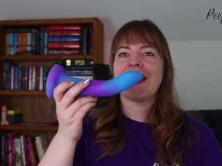 Sex Toy Review - Addiction Rave Glow-in-the-Dark Bendable Silicone Dildo