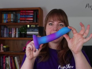 Sex Toy Review - Addiction Rave Glow-in-the-Dark Bendable Silicone Dildo