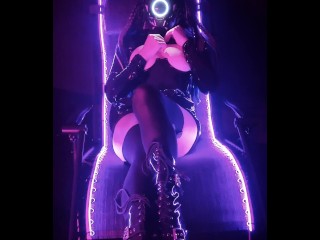 Virtual girl Proxxy masturbating