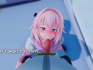 [Voiced Hentai JOI] Masturbating with Astolfo, Your Personal Femboy! Remastered, Edging, Countdown