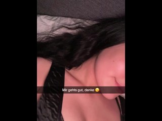 18 Jährige Schlampe betrügt ihren Freund auf Snapchat und wird Anal gefickt /Cuckold /Creampie/Anal