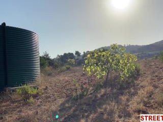 StreetFuck - Emelie Crystal Wants Public Fuck in the Spanish Hillsides