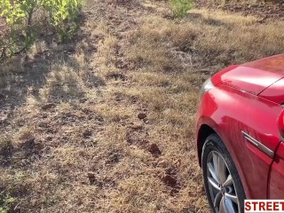 StreetFuck - Emelie Crystal Wants Public Fuck in the Spanish Hillsides