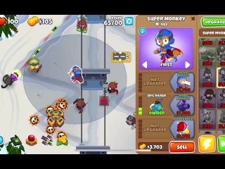 Bloons get fucked in the snow on hard