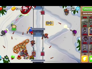Bloons get fucked in the snow on hard