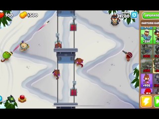 Bloons get fucked in the snow on hard