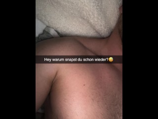 Cheating girlfriend wants to fuck classmate on Snapchat German