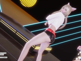 [MMD] GIRL CRUSH - Oppa, Do you Trust Me Sexy Kpop Dance Ahri Seraphine 4K Leauge Of Legends Hentai