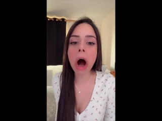 Sexy Girl With Insane Burps!