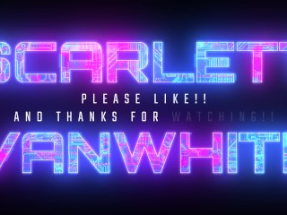 Scarlett VanWhite - Getting my pussy eaten, fucked & creampied in my bulls bathroom!