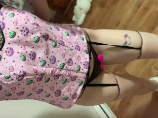 Innocent looking emo teen strip tease see more on onlyfans Petiteandsweet69