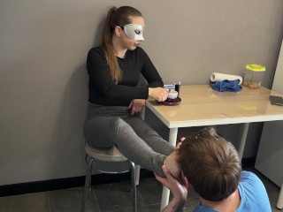 Spitting Foot Worship Spit Feet Foot Licking