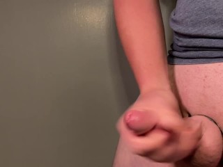 Quick Moaning Cumshot