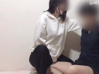 【素人個人撮影】旦那の膝で勝手にオナニーしてイク人妻に騎乗位で攻められる(20代/Eカップ/巨乳/新妻/新婚夫婦/座位/正常位/セックス/ハメ撮り/キス/Japanese/amateur/sex)