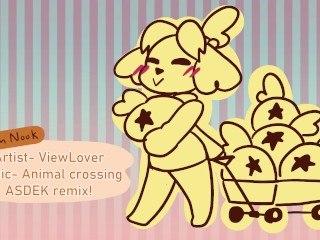 Isabelleis so broke so gets fucked for some bells [animal crossing]