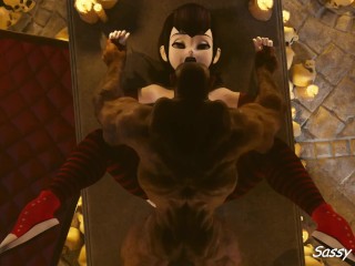 Mavis Dracula Fucked Hard by Werewolf - Hotel Transylvania Monster 3D Animation