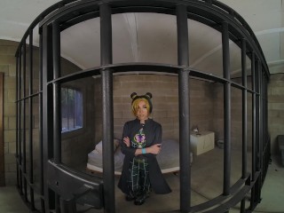 Maya Woulfe As Jolyne Cujoh Fucks Prison Guard In JOJO'S BIZARRE ADVENTURE VR Porn