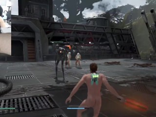 GUERRA DE LAS GALAXIAS LA ORDEN CAIDA DE LOS JEDI EDICIÓN DESNUDA CÁMARA POLLA GAMEPLAY #10