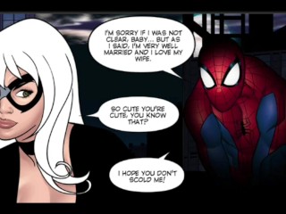 Spiderman and CatWomen Affair