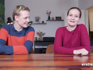 Ersties - Fan Girl Emma K heißes Date mit Porno-Produzentin Sally B