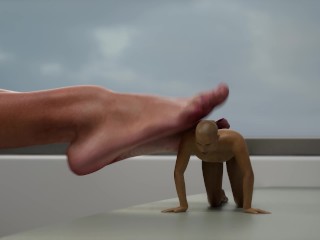 Recruitment Under Sexy Feet [Giantess Animation Teaser]