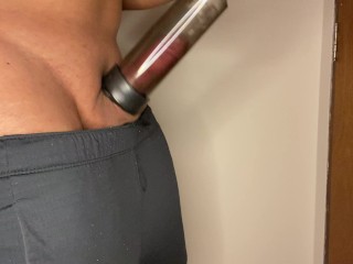 I'm 18 and I'm going to lose my virginity today, I use a penis pump to make my dick big and thick