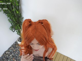 4K Big Cock Cum In Tiny Mouth Of Asuka Langley ASMR