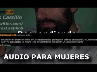 Respondiendo comentarios #2 - Audio para MUJERES - Voz de hombre - España - ASMR