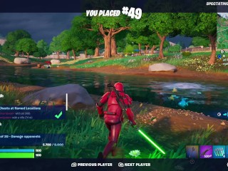 DEATHSTROKE IS A SITH LORD / FORTNITE SPECTATE