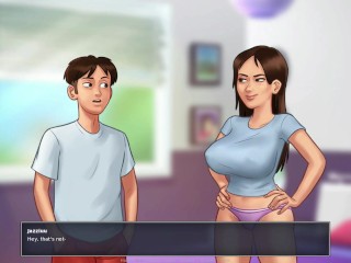 Summertime saga #41 - Fucking my stepsister in front of the webcam - Gameplay