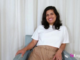 Horny mommy Lidia María comes back to FAKings, still eager for young dicks