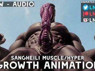 Halo Elite Hyper Muscle Growth Animation