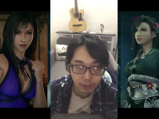 Final Fantasy Tifa 蒂法早上坐在鸡巴上 用小穴叫起床 上下晃动的奶子 娇喘声欲仙欲死 忍不住就直接射进去