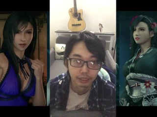 Final Fantasy Tifa 蒂法早上坐在鸡巴上 用小穴叫起床 上下晃动的奶子 娇喘声欲仙欲死 忍不住就直接射进去