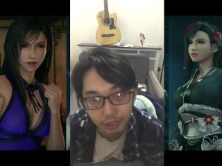 Final Fantasy Tifa 蒂法早上坐在鸡巴上 用小穴叫起床 上下晃动的奶子 娇喘声欲仙欲死 忍不住就直接射进去