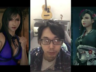 Final Fantasy Tifa 蒂法早上坐在鸡巴上 用小穴叫起床 上下晃动的奶子 娇喘声欲仙欲死 忍不住就直接射进去