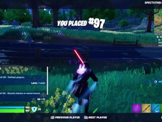 ANAKIN SKYWALKER ORIGINAL STORY / FORTNITE SPECTATING