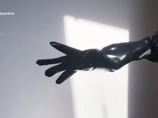 Sensual Latex Gloves and PVC ASMR