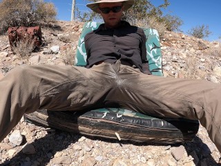 Pissing my work pants near Las Vegas