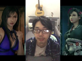 Final Fantasy Tifa 蒂法趁爱丽丝睡觉 偷偷给我撸管 然后就坐上来 直接内射 蒂法还不满足 把大屌撸硬了再干一炮