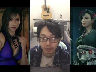 Final Fantasy Tifa 蒂法趁爱丽丝睡觉 偷偷给我撸管 然后就坐上来 直接内射 蒂法还不满足 把大屌撸硬了再干一炮