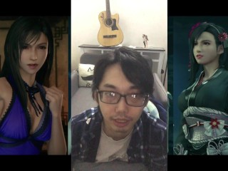 Final Fantasy Tifa 蒂法趁爱丽丝睡觉 偷偷给我撸管 然后就坐上来 直接内射 蒂法还不满足 把大屌撸硬了再干一炮