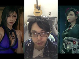 Final Fantasy Tifa 蒂法趁爱丽丝睡觉 偷偷给我撸管 然后就坐上来 直接内射 蒂法还不满足 把大屌撸硬了再干一炮