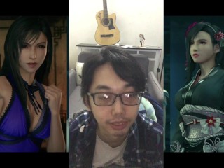 Final Fantasy Tifa 蒂法趁爱丽丝睡觉 偷偷给我撸管 然后就坐上来 直接内射 蒂法还不满足 把大屌撸硬了再干一炮